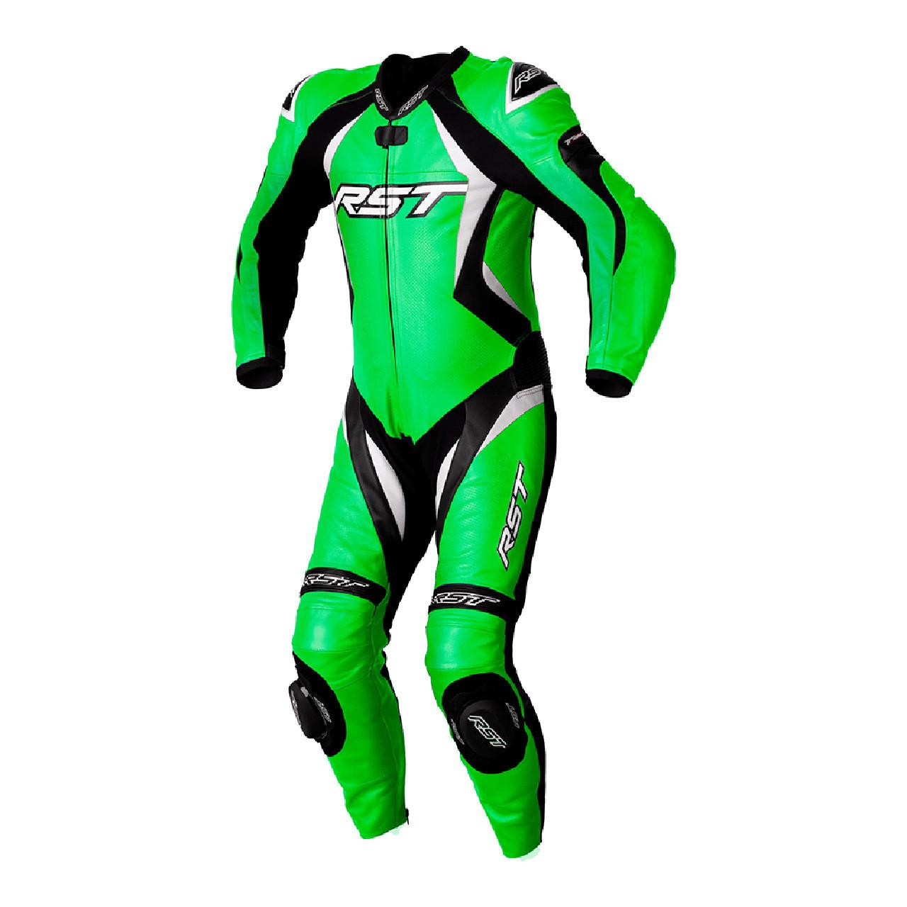 RST Tractech EVO 4 Lサイズ UK34レザーパンツ セパレート RST | Tractech EVO 4 CE Leather Suit Green | Webbs