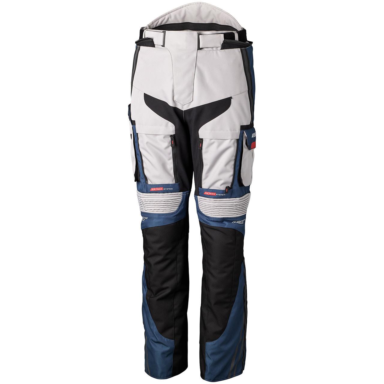 RST Pro Series Adventure-X CE Mens Textile Trouser Silver/Blue