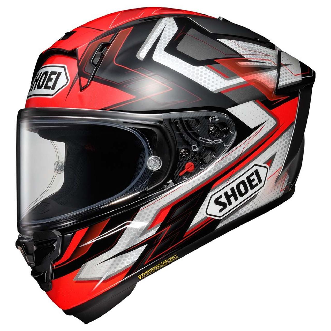 セキュリティ・セーフティ SHOEI QWEST DIVERGE TC-1 (RED/BLACK) Shoei | X-SPR Pro Escalate TC1 | Webbs
