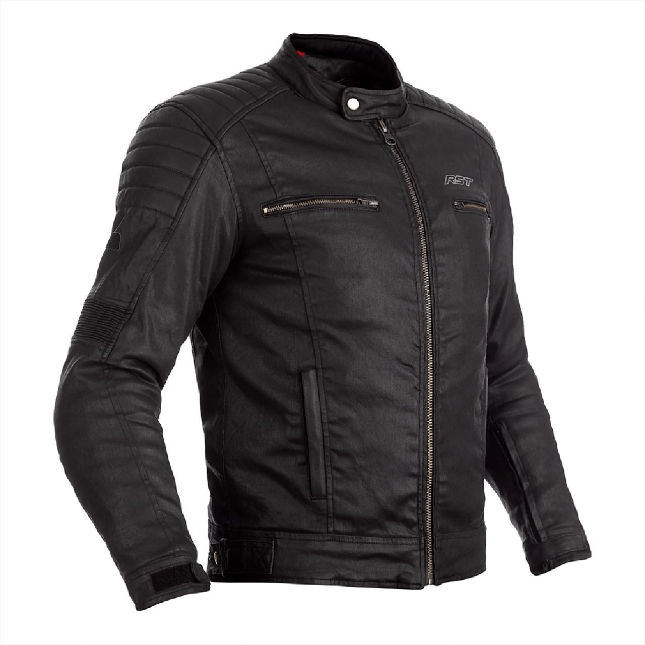 Rst Brixton Ce Mens Textile Motorcycle Jacket Black