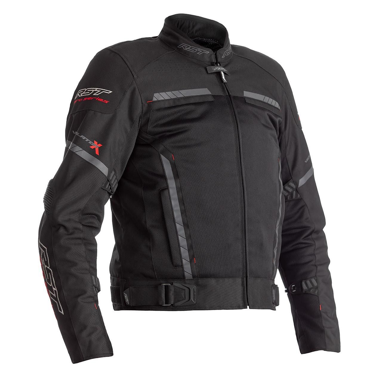 Rst Pro Series Ventilator Xt Ce Mens Textile Motorcycle Jacket Black