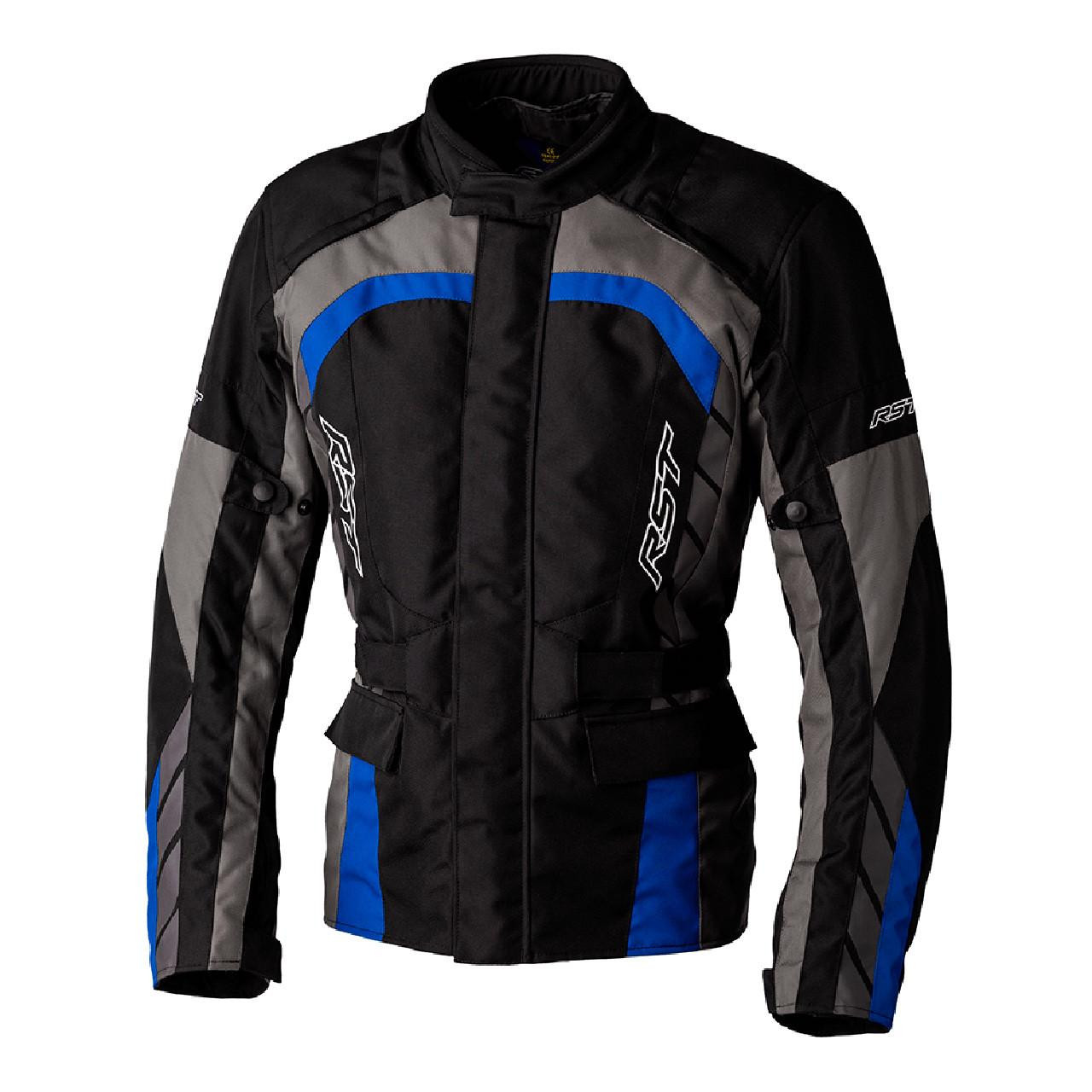 Rst Alpha 5 Ce Mens Textile Motorcycle Jacket Blue