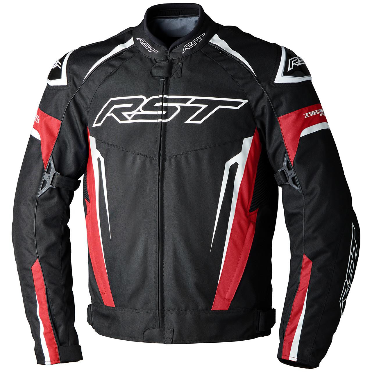Rst Tractech Evo 5 Textile Motorcycle Jacket Red
