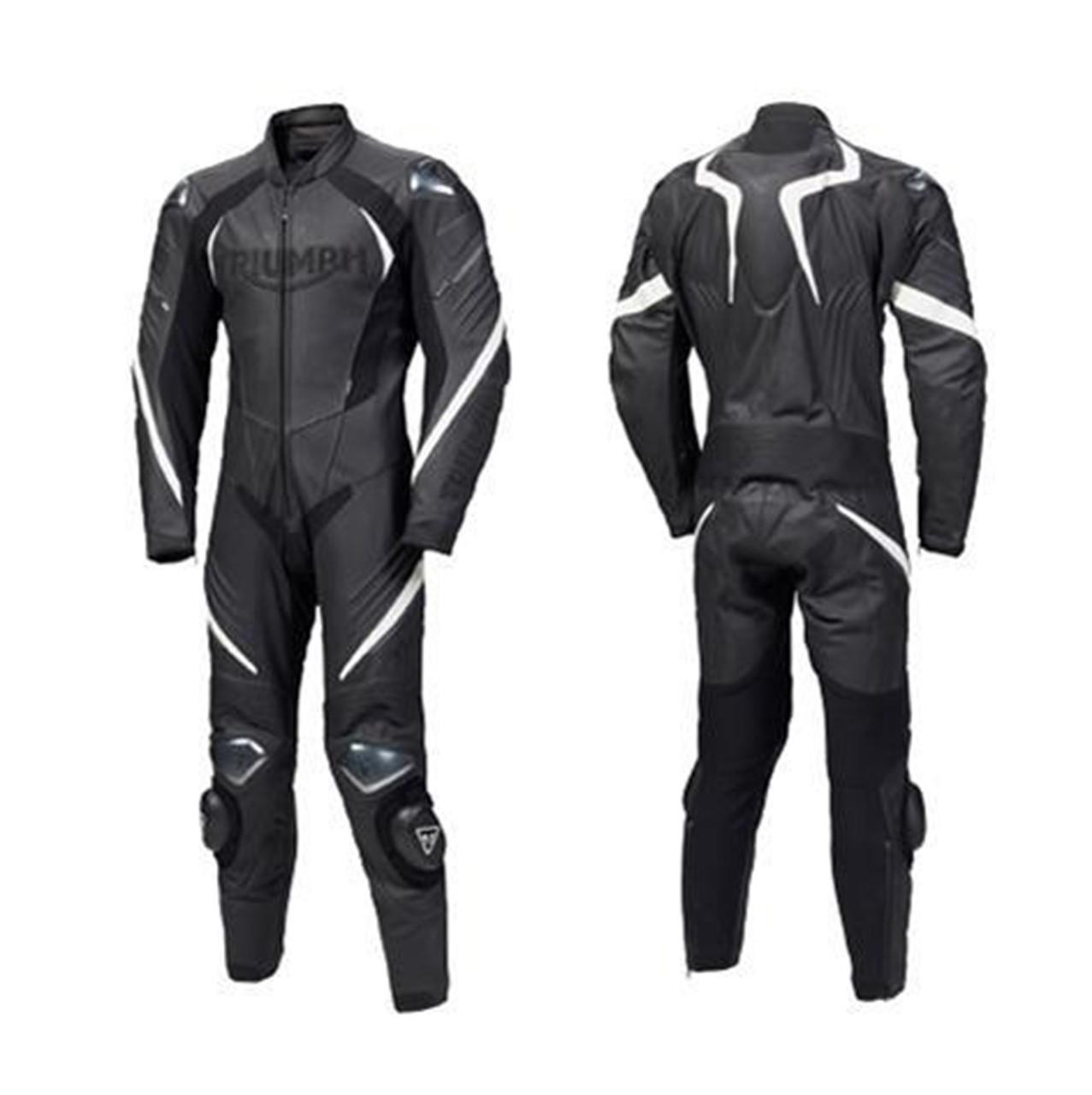 Triumph Triple Sport Race Suit Black | Triumph Motorcycle Clothing