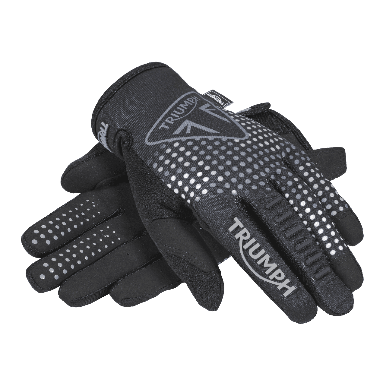 Image of Triumph Roller Mx Motorcycle Gloves Black | Triumph Motorcycle Clothing