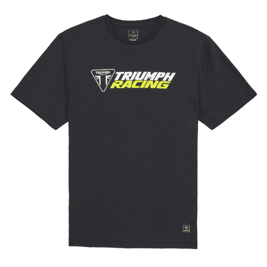 Triumph | Racing Logo Tee Black | Webbs