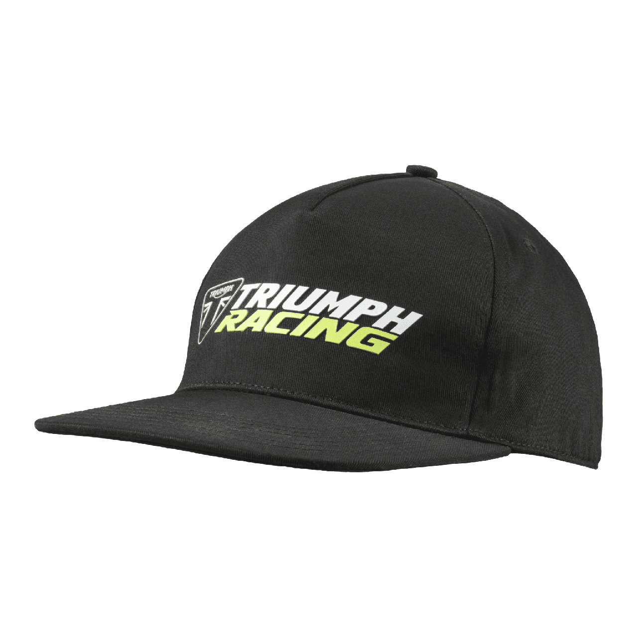 Image of Triumph Racing Logo Flat Peak Cap | Triumph Motorcycle Clothing