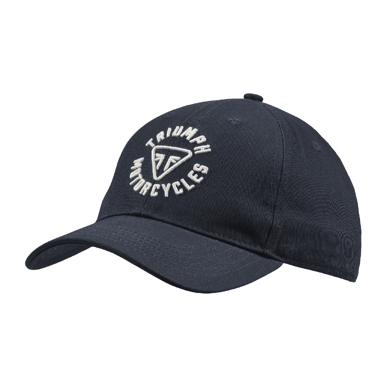 Image of Triumph Scott Baseball Cap Navy/White | Triumph Motorcycle Clothing
