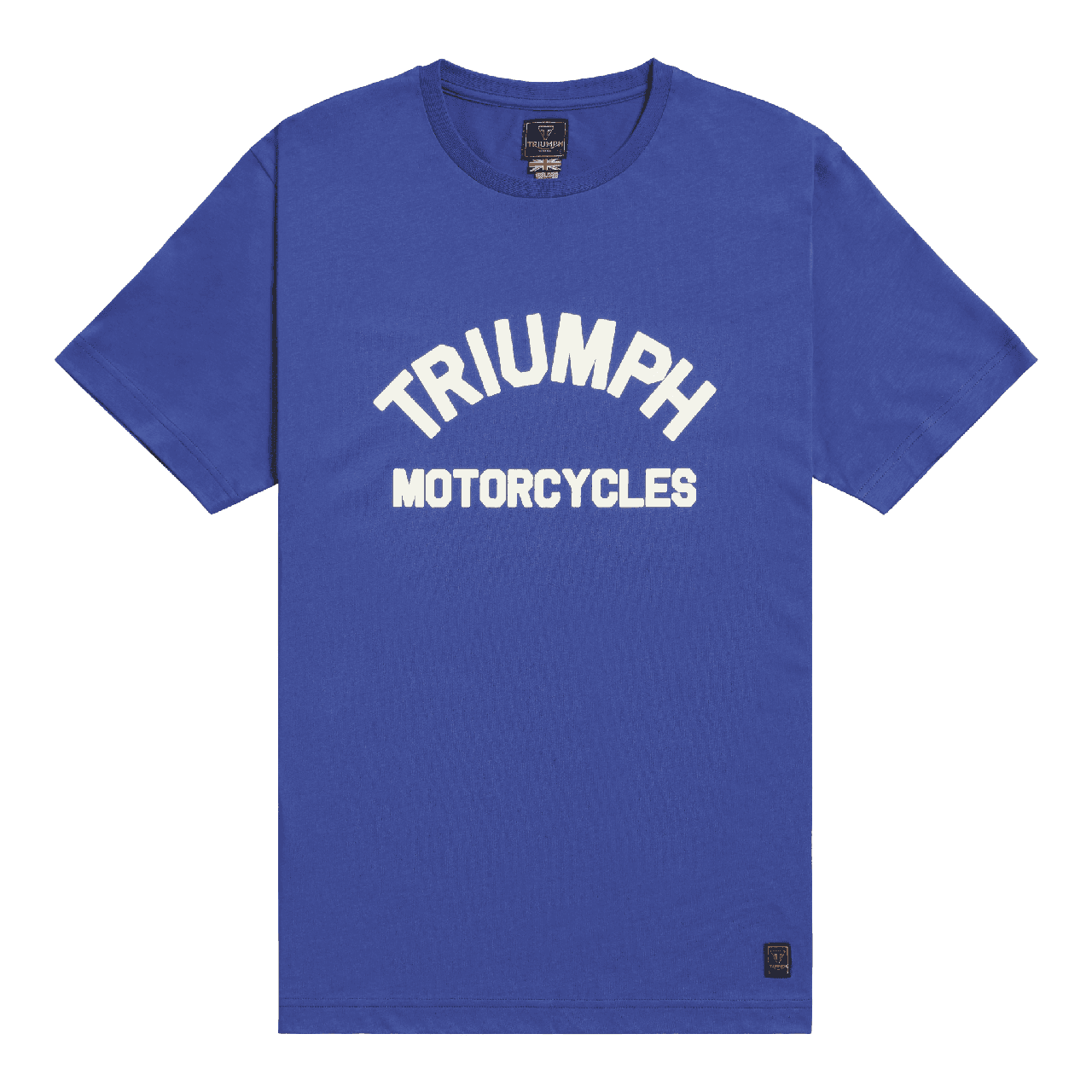 Image of Triumph Burnham Blue T-Shirt | Triumph Motorcycle Clothing