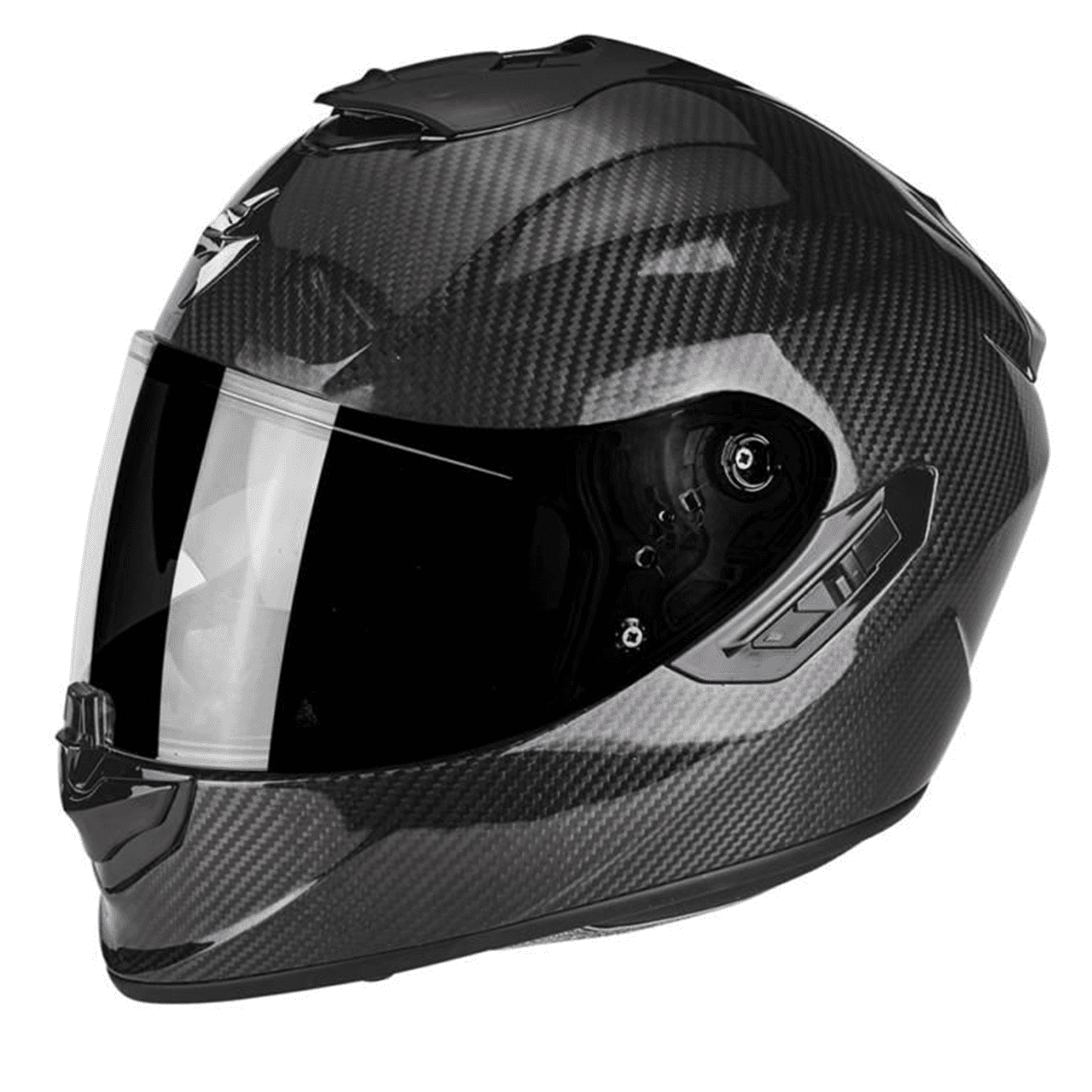 Image of Scorpion Exo-1400 2 Evo Carbon Full Face Motorcycle Helmet Black