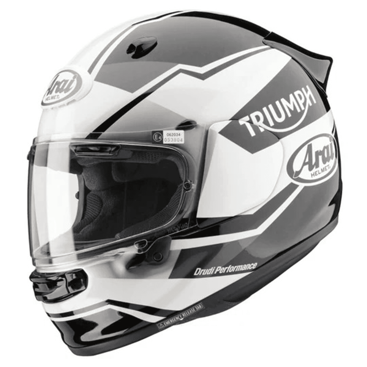 Image of Triumph X Arai Quantic Motorcycle Helmet | Triumph Motorcycle Clothing
