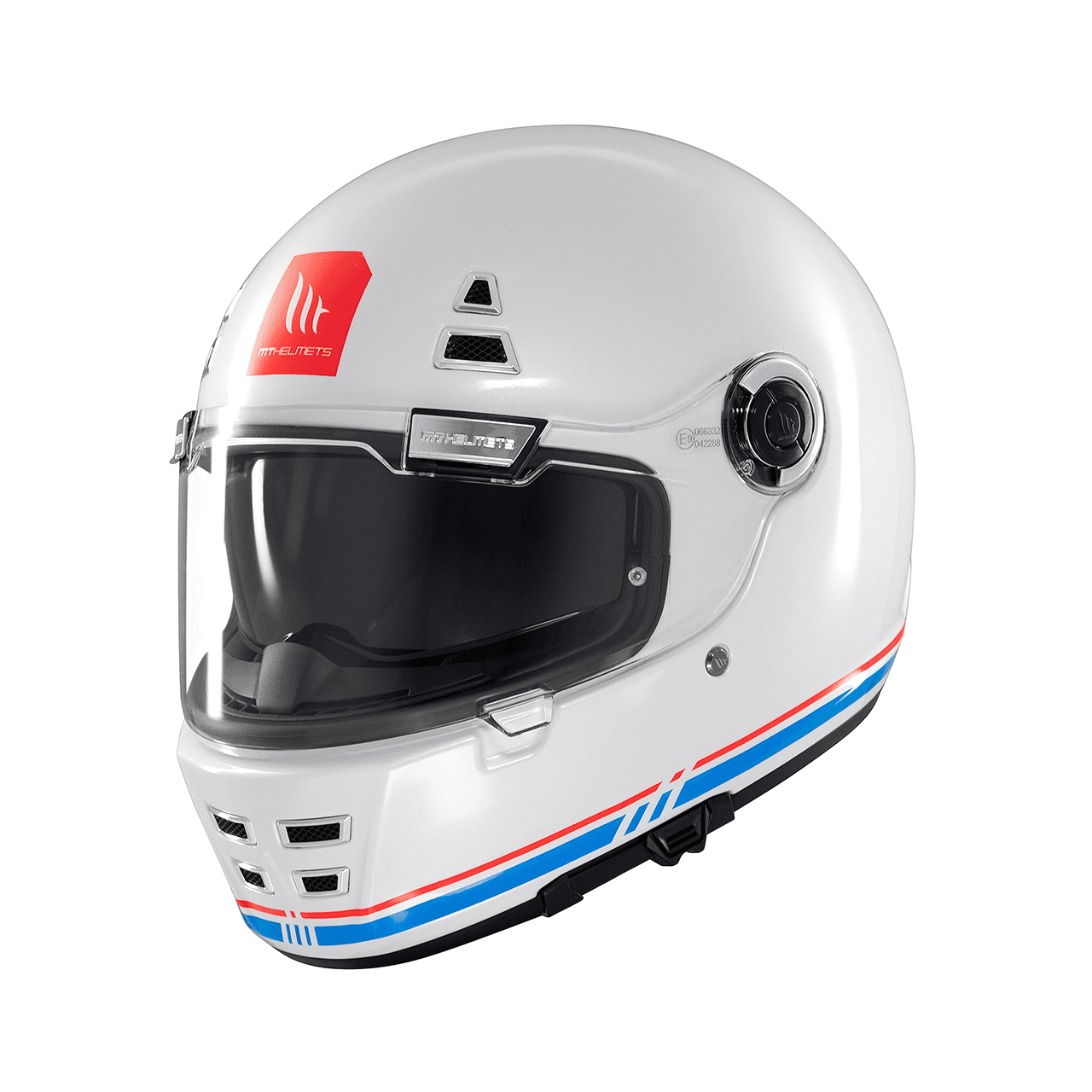 Image of Mt Jarama Sv Motorcycle Helmet White