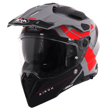 AIROH | COMMANDER 2 HELMET - REVEAL RED FLUO MATT| Webbs
