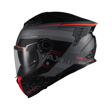 セキュリティ・セーフティ Axxis Hawk Evo SV Dark Justice Axxis | HAWK EVO SV DARK JUSTICE C1 – GREY / RED MATT – FULL FACE