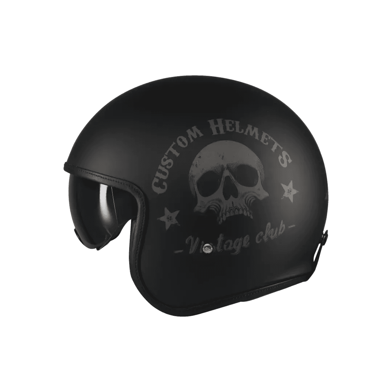 Axxis Hornet S Vintage Club B1 – Black Matt – Open Face