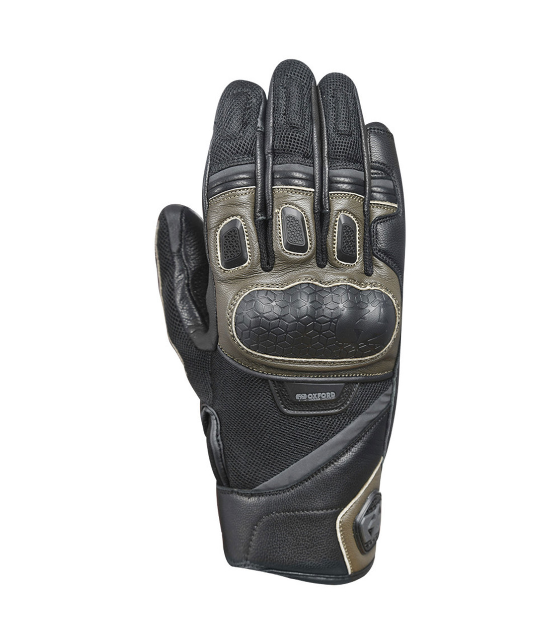 Oxford Outback Motorcycle Gloves Brown