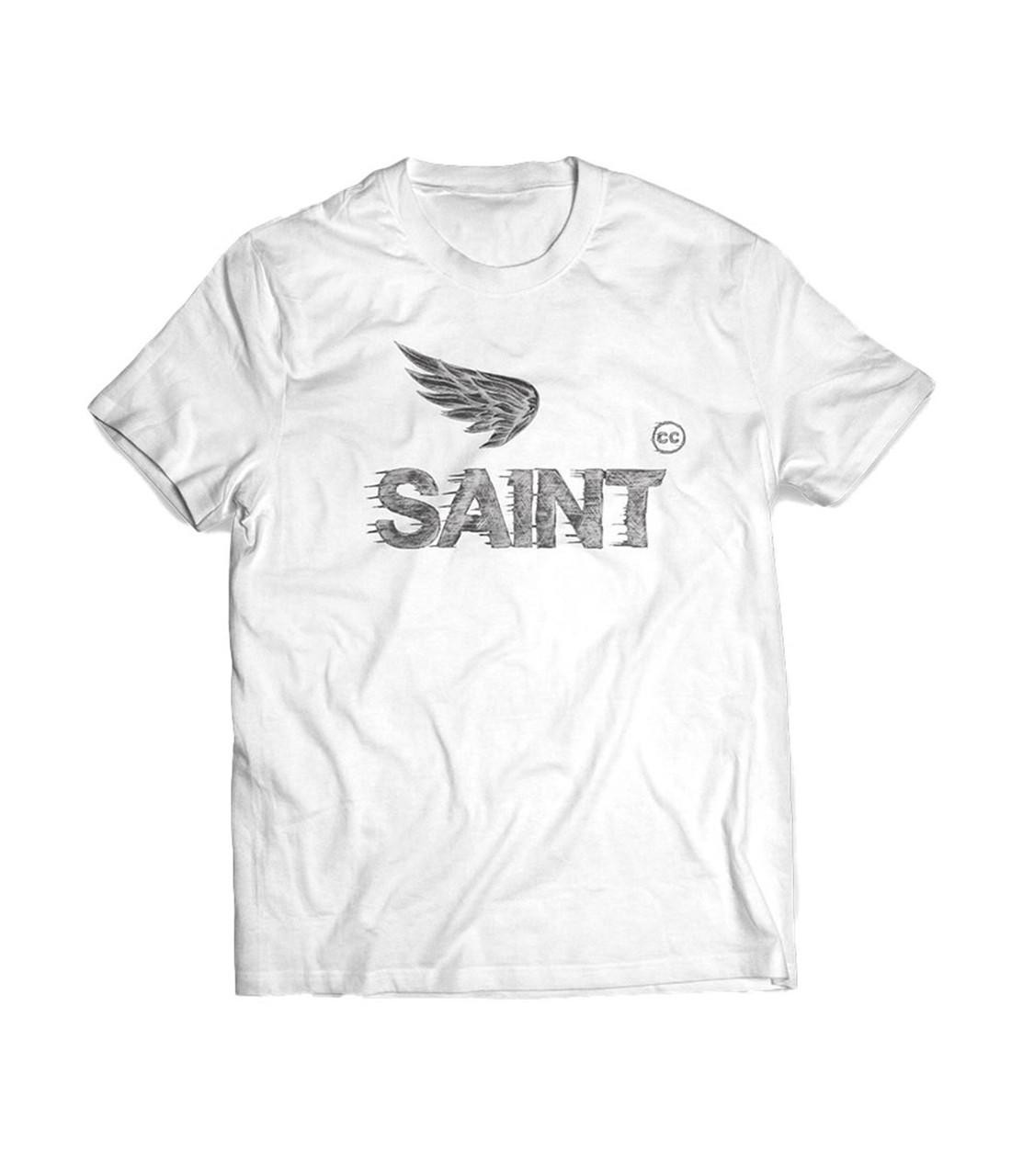 Image of Sa1Nt Mens Speed Blurr T-Shirt White