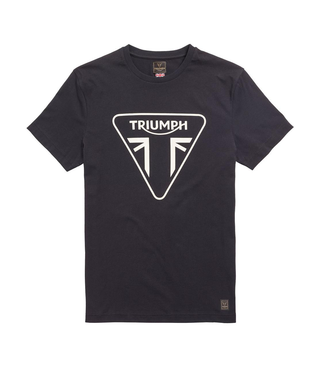 Image of Triumph Helston T-Shirt Black | Triumph Motorcycle Clothing