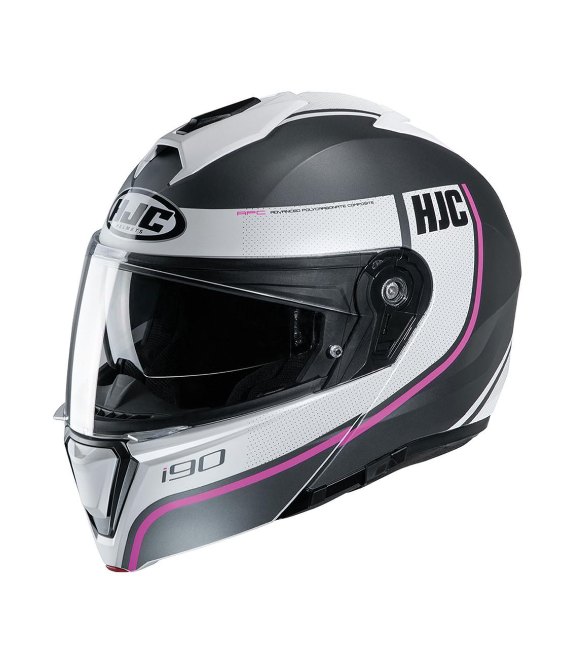 Image of Hjc I-90 Davan Flip Front Motorcycle Helmet Pink