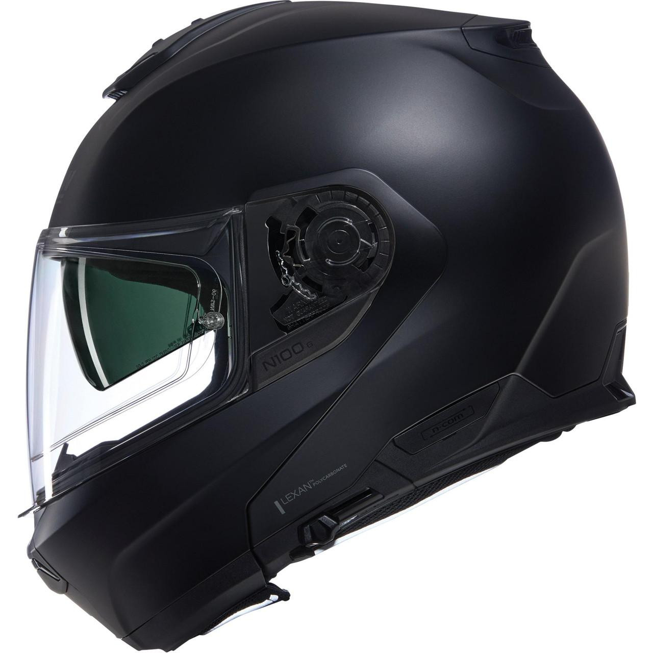 Nolan N100-6 Classic N-Com Matt Black Flip Front