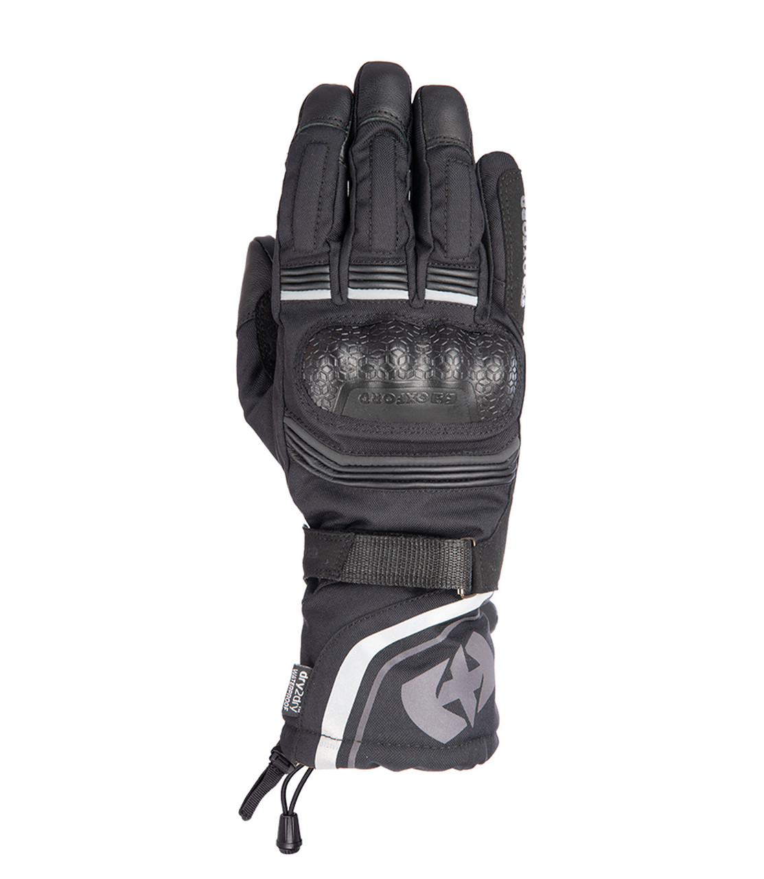 Image of Oxford Montreal Motorcycle Gloves Black