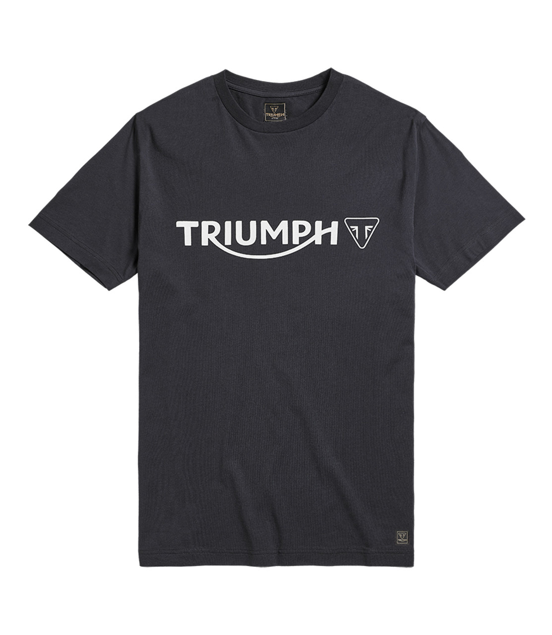 Image of Triumph Cartmel Logo T-Shirt Black | Triumph Motorcycle Clothing