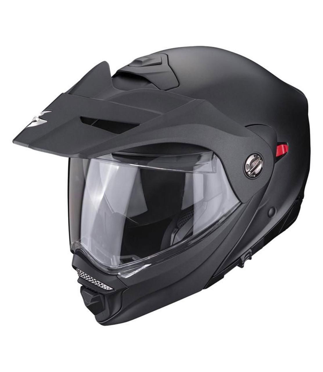 Image of Scorpion Adx-2 Flip Front Motorcycle Helmet Matt Black