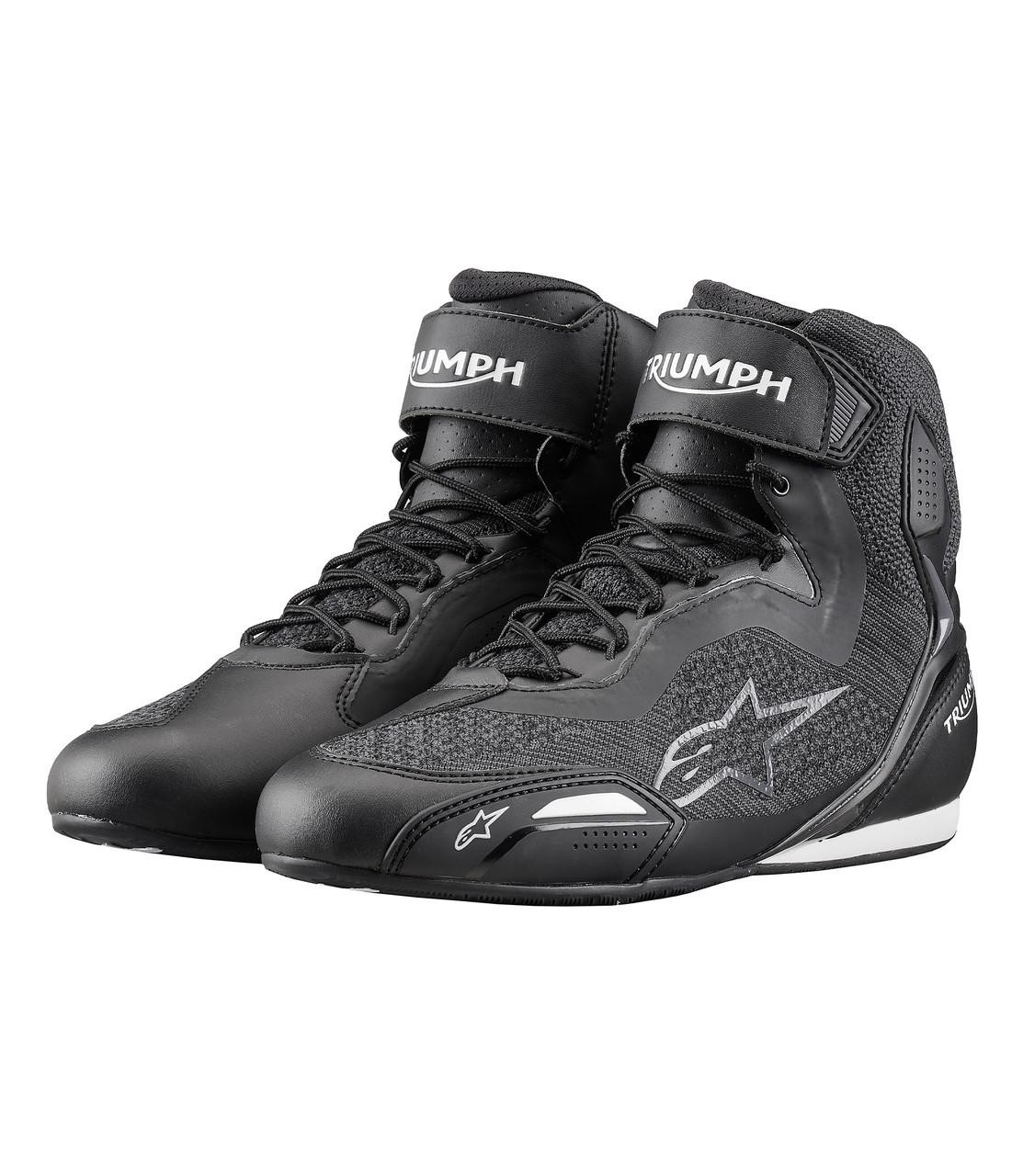 Image of Triumph Faster 3 Rideknit Motorcycle Boots | Triumph Motorcycle Clothing