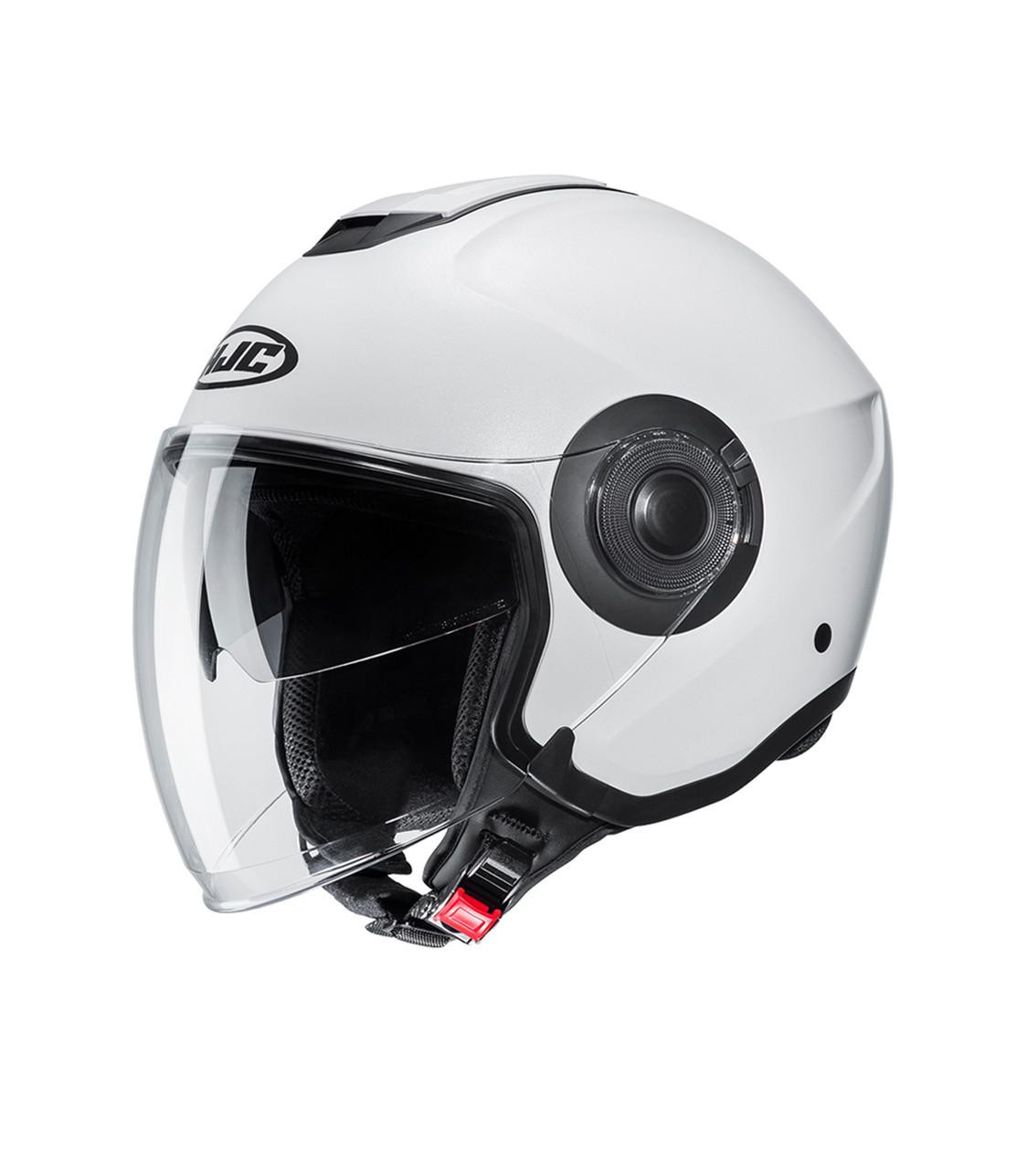 Image of Hjc I-40 Motorcycle Helmet Matt White