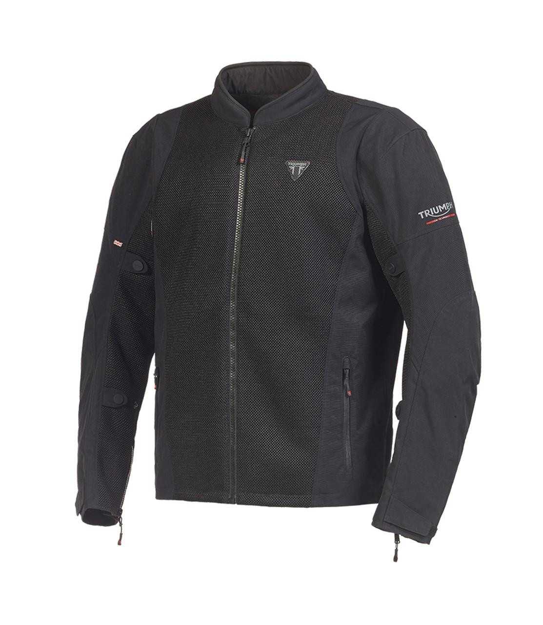 Triumph Cranbourne Summer Mesh Motorcycle Jacket Black | Triumph Motorcycle Clothing