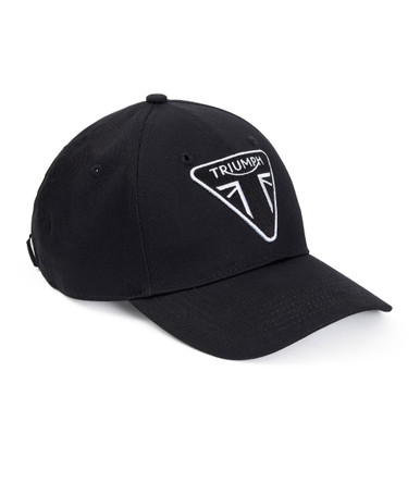 TRIUMPH NORFOLK CAP BLACK / WHITE