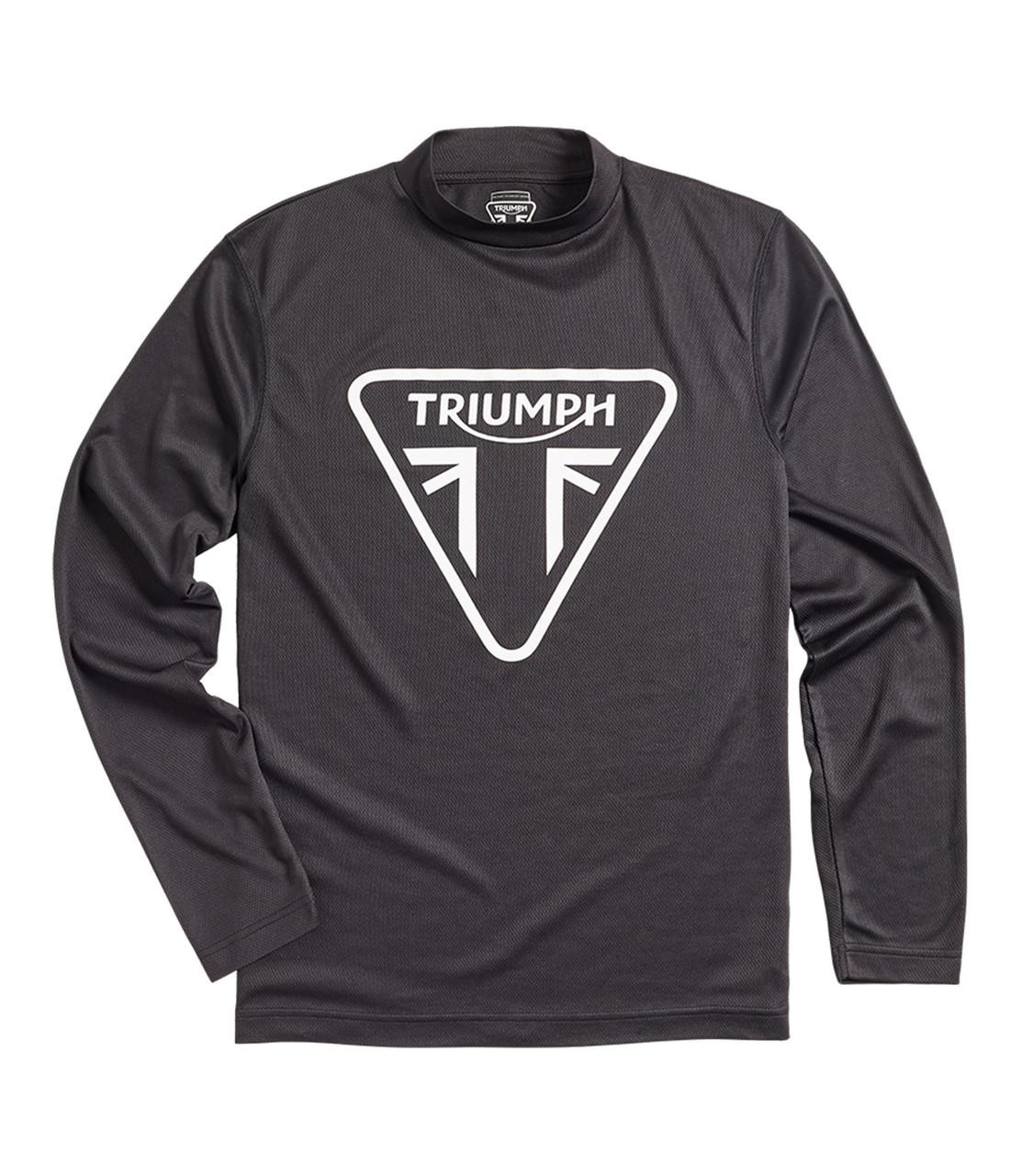Triumph Rapid Dry Race Long Sleeve Black | Triumph Motorcycle Clothing
