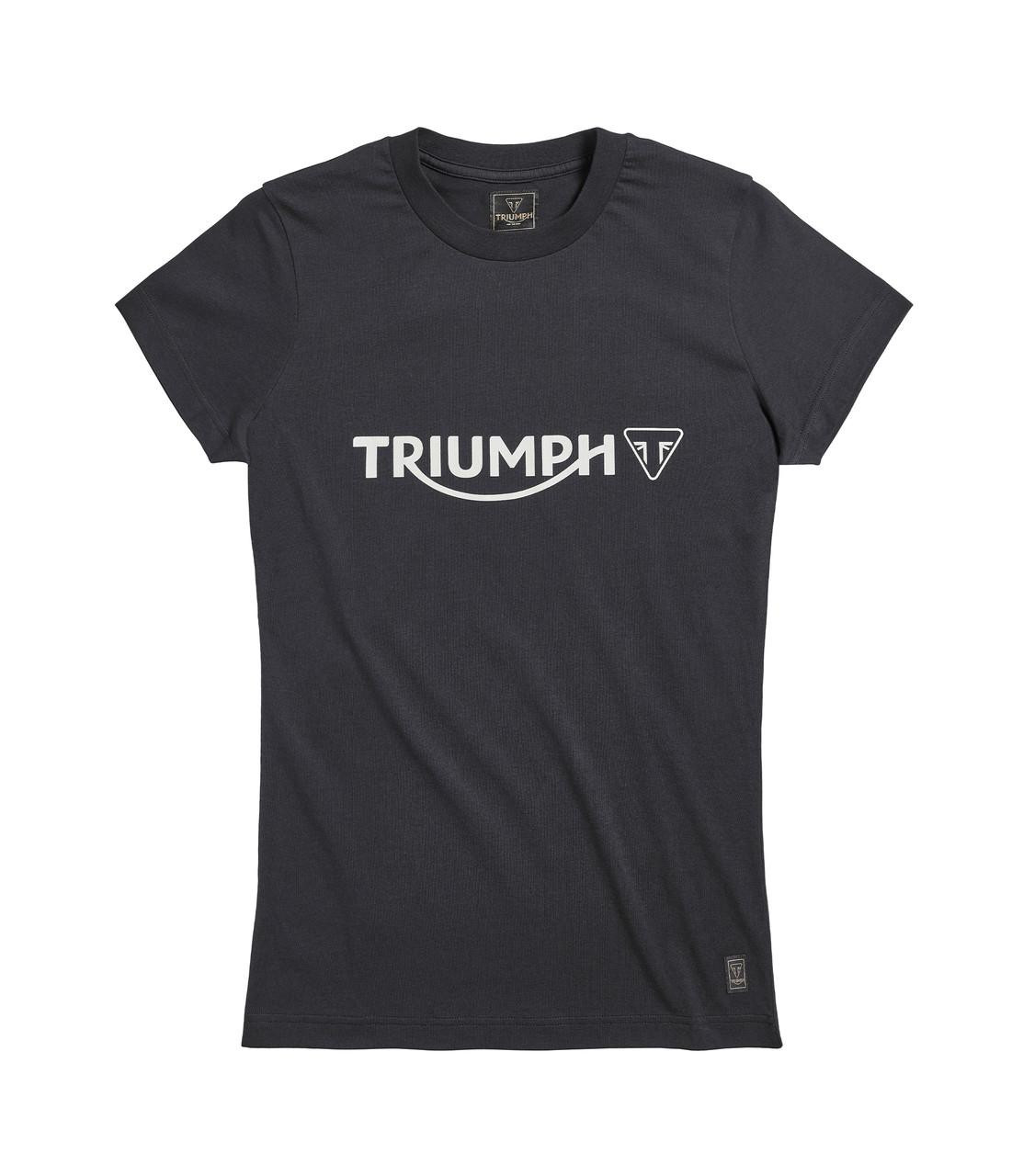 Triumph Ladies Melrose T-Shirt Black | Triumph Motorcycle Clothing