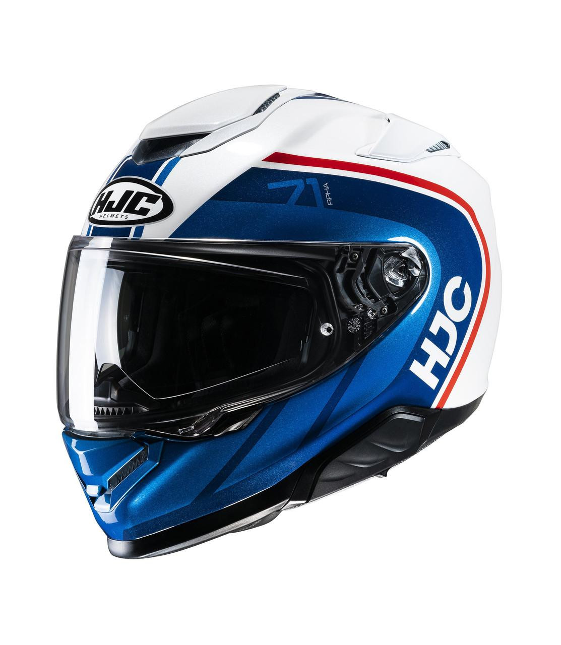 Hjc Rpha 71 Motorcycle Helmet Mapos Blue
