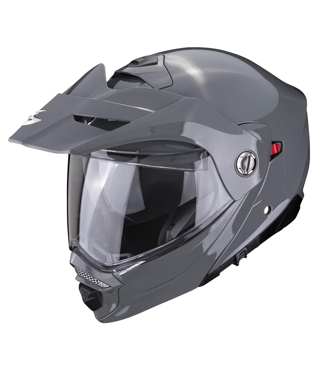Image of Scorpion Adx-2 Flip Front Motorcycle Helmet Cement Grey