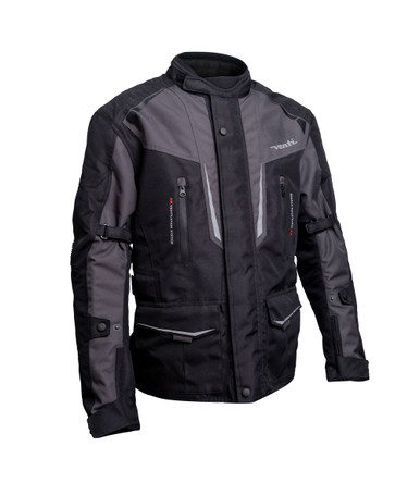 VENTI TOUR WATERPROOF TEXTILE JACKET BLACK GREY