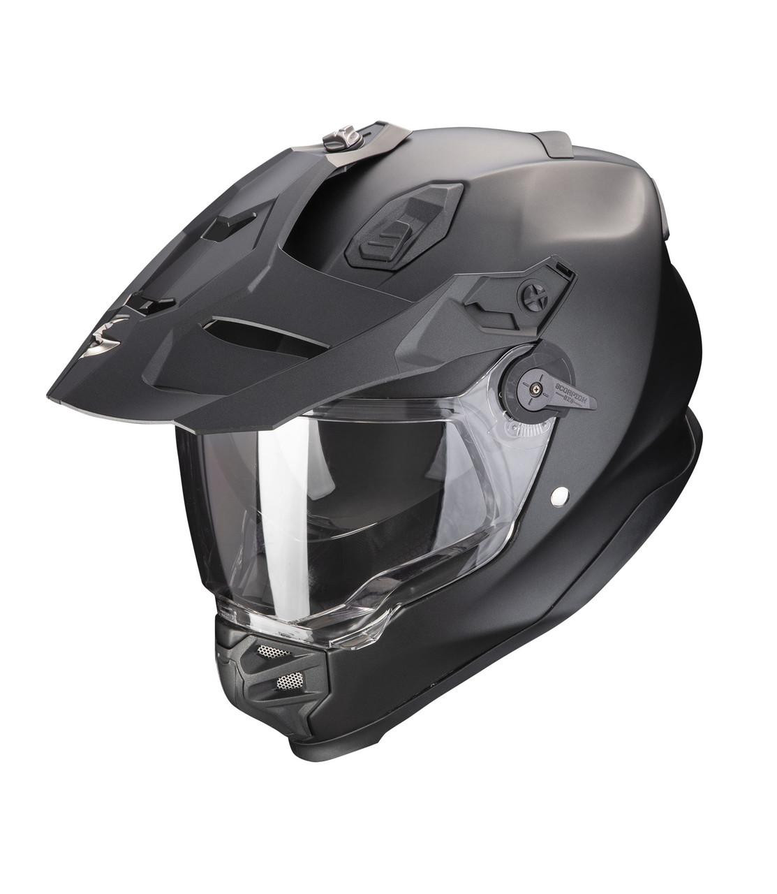 Image of Scorpion Adf-9000 Full Face Motorcycle Helmet Matt Black