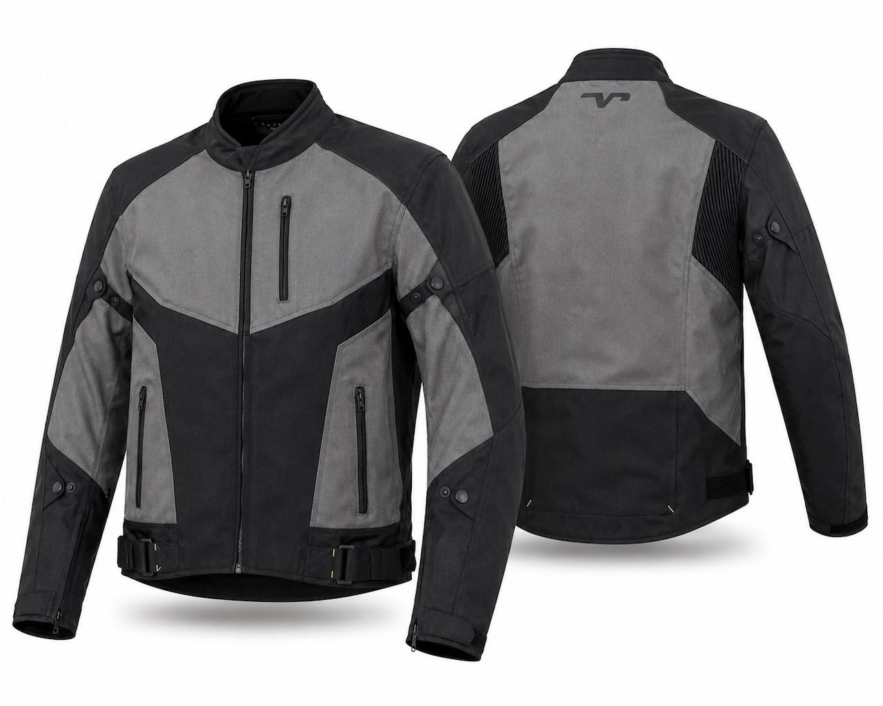 Venti Airstream Mesh Motorcycle Jacket Black/Grey
