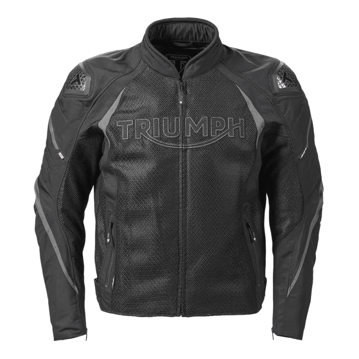Triumph Triple Sports Summer Mesh Motorcycle Jacket Black | Triumph Motorcycle Clothing