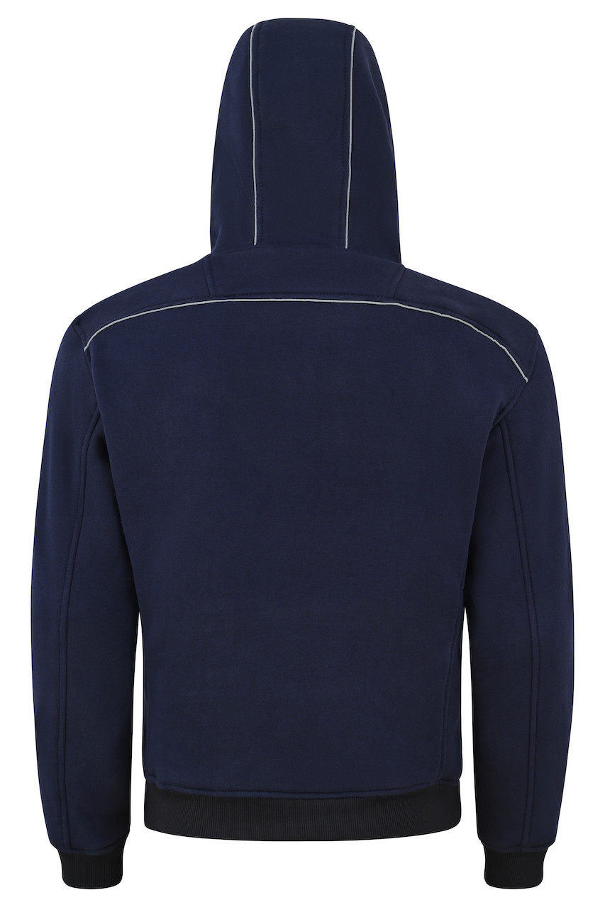 Venti Enigma “Pullover” Kevlar Riding Hoodie – Navy