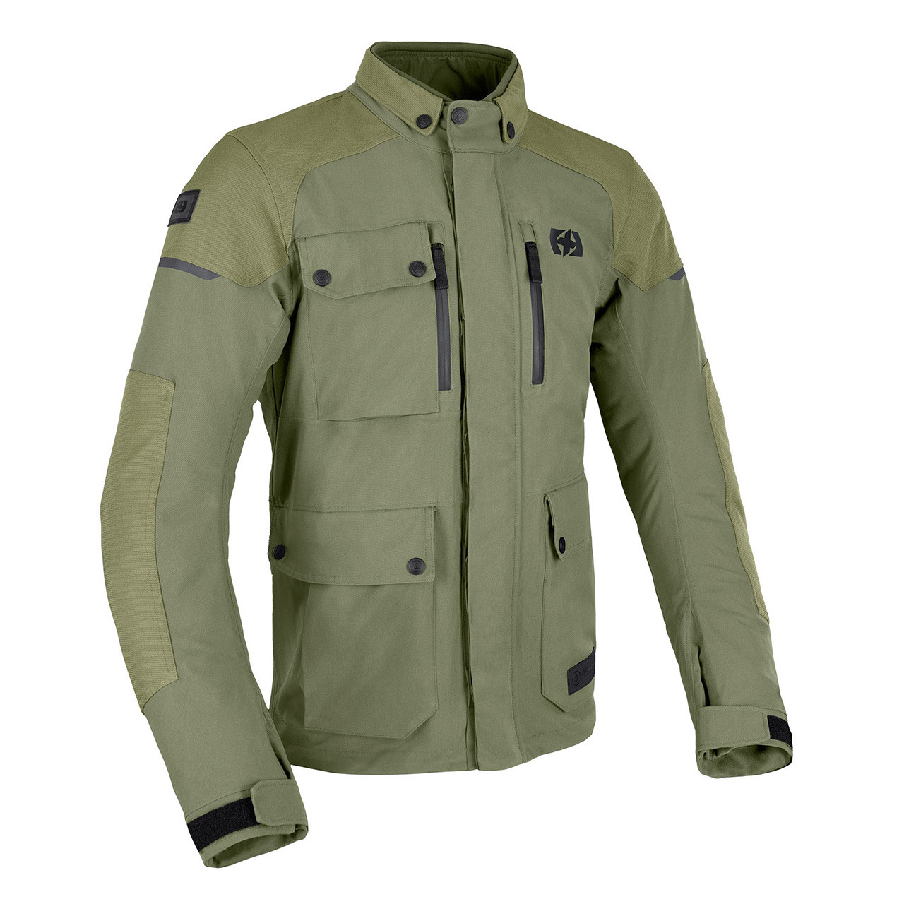 Image of Oxford Barkston Motorcycle Jacket Khaki