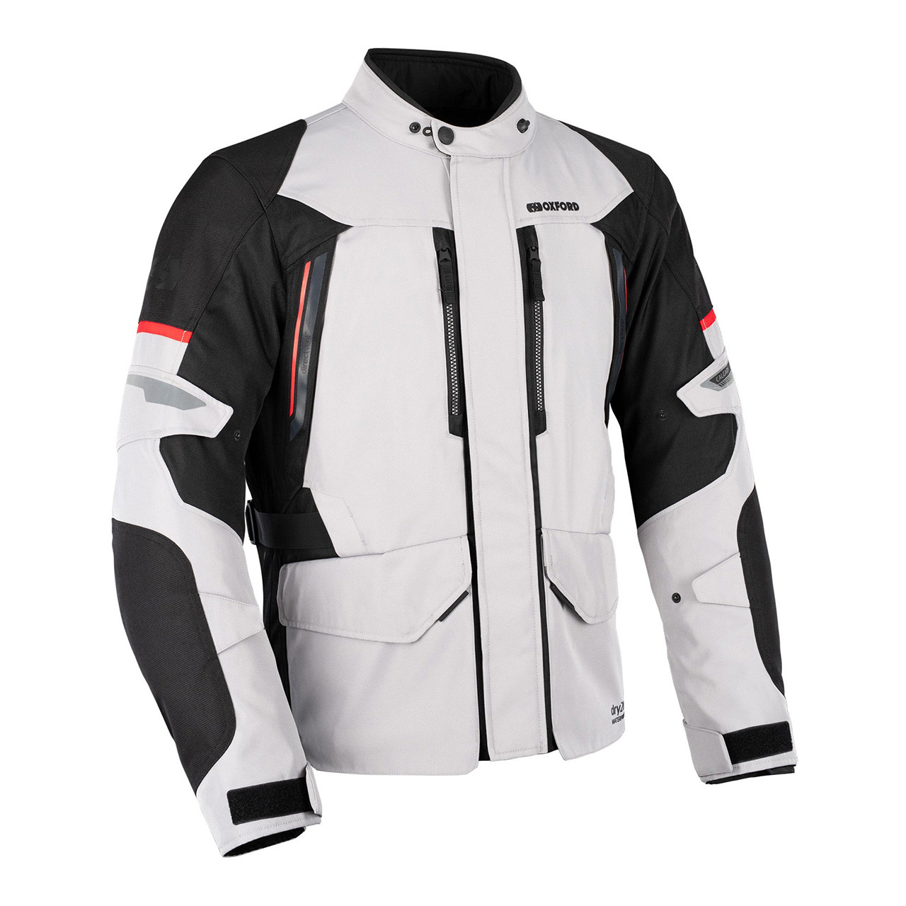 Image of Oxford Calgary 2.0 D2D Motorcycle Jacket White