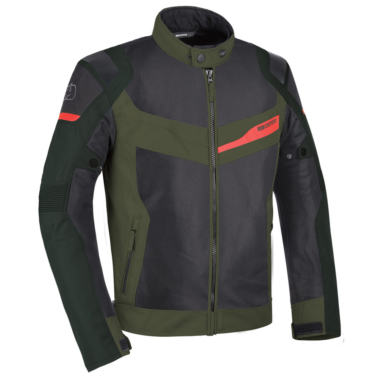 Image of Oxford Dakar Air Motorcycle Jacket Green