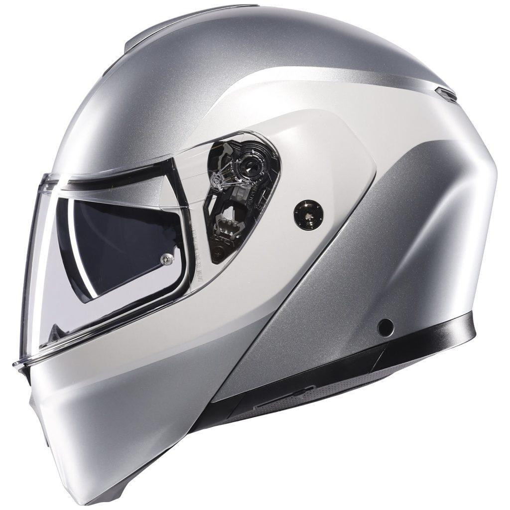 Agv Streetmodular Levico – Matt Double Light Grey – Flip Front
