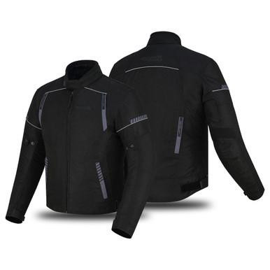 Venti Track Sport Waterproof Ladies Textile Motorcycle Jacket Blk/Grey