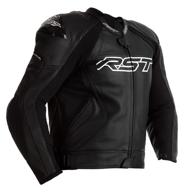 RST TRACTECH EVO 4 LEATHER JACKET BLACK