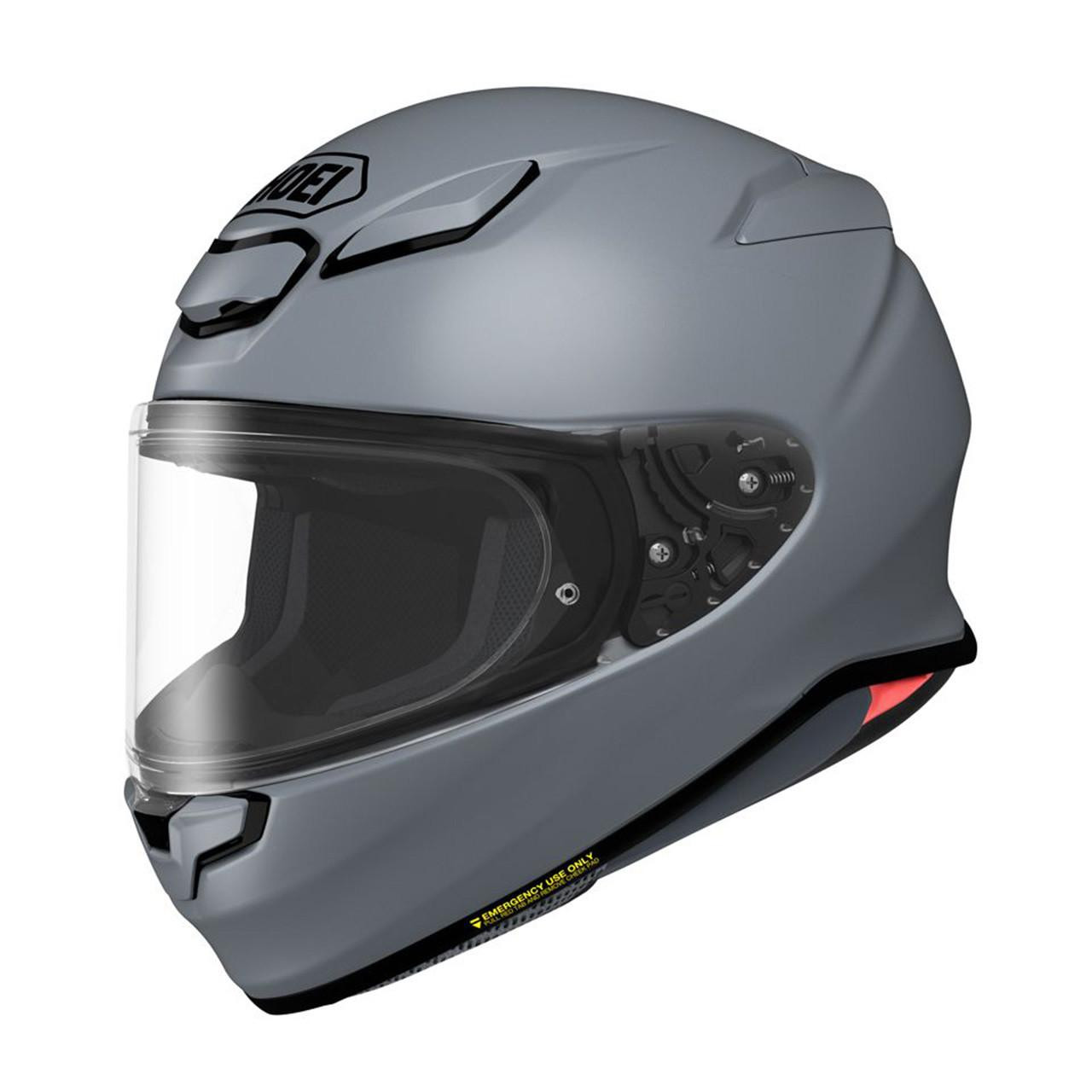 Image of Shoei Nxr2 Full Face Motorcycle Helmet Basalt Grey