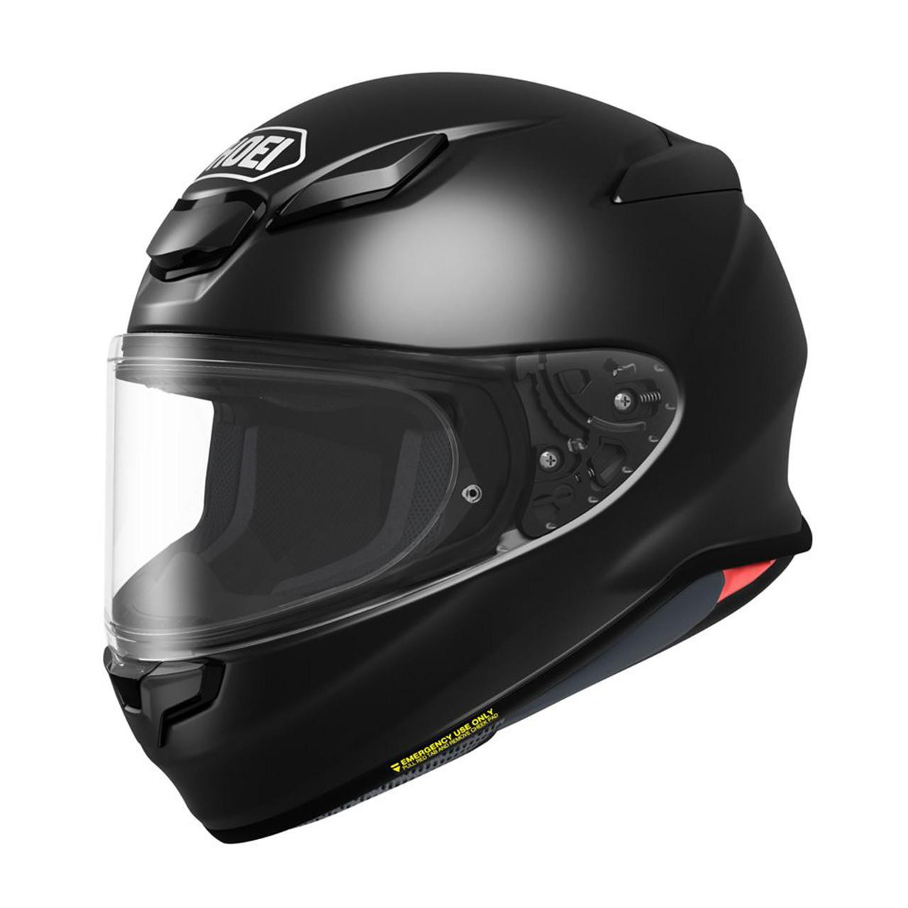 Image of Shoei Nxr2 Full Face Motorcycle Helmet Black