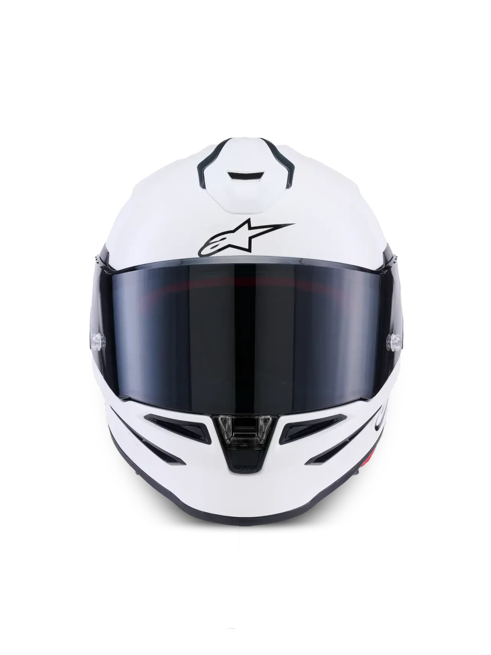 Alpinestars S-R7 Solid – White Glossy – Full Face Motorcycle Helmet