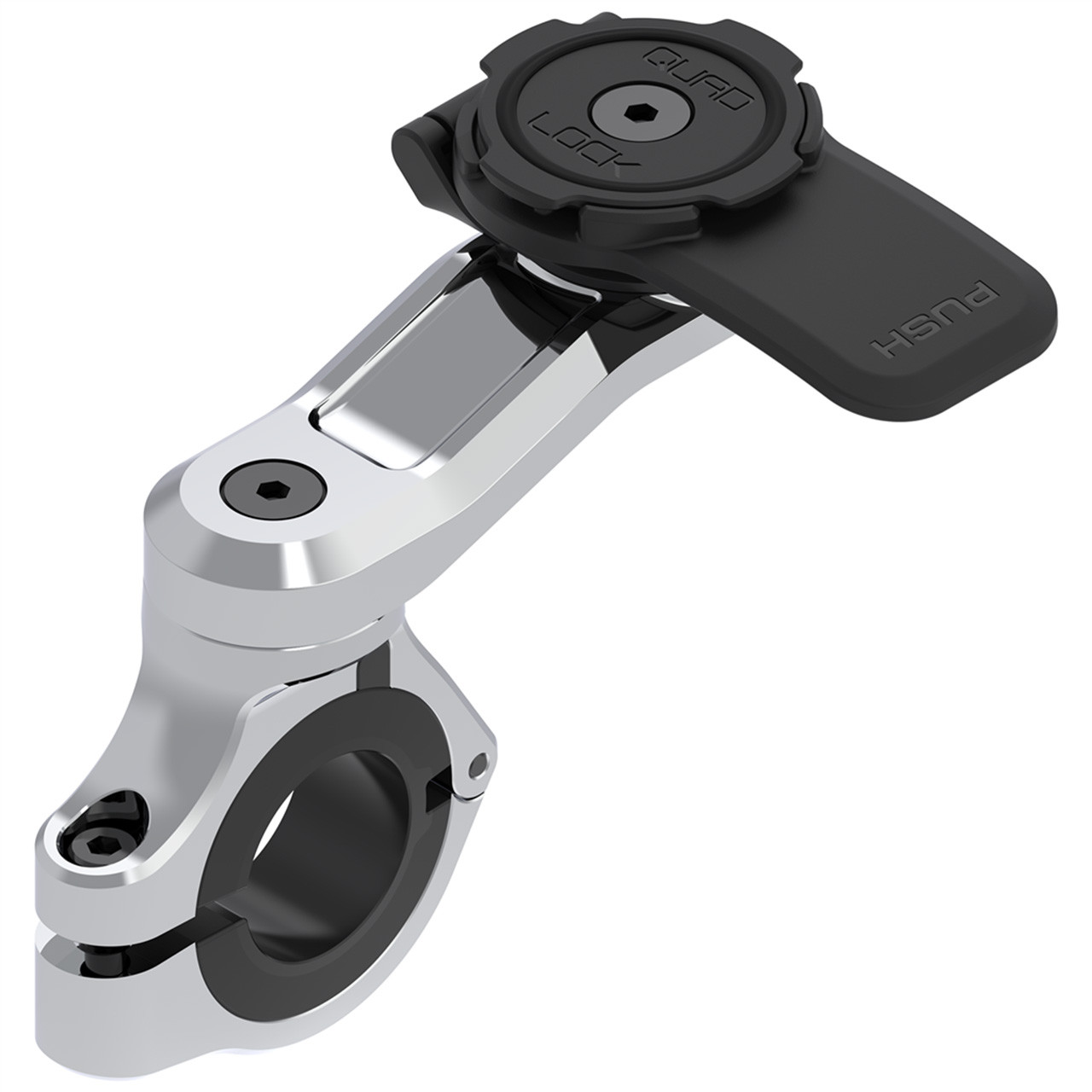 Image of Quadlock Motorcycle Handlebar Mount Pro Chrome